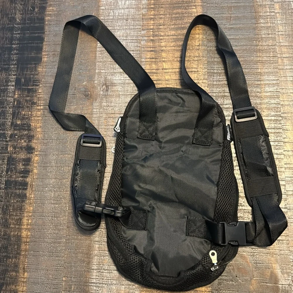NWOT Pet Carrier Backpack, Adjustable Pet Dog Carrier Backpack Travel Bag Black